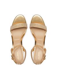 Aldo Sandały Rhiannon 13773243 Złoty. Kolor: złoty. Materiał: skóra #2
