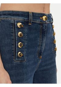 Elisabetta Franchi Jeansy PJ-83D-51E2-V440 Granatowy Regular Fit. Kolor: niebieski #4