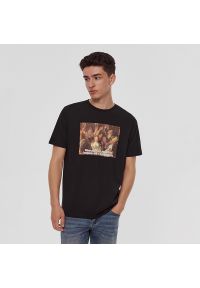 House - Czarna koszulka z memem - Czarny. Kolor: czarny #1