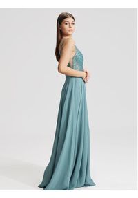 Hey Kyla Sukienka wieczorowa 5AC105HK Niebieski Regular Fit. Kolor: niebieski. Materiał: syntetyk. Styl: wizytowy #3