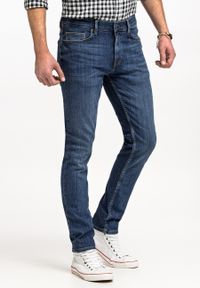 Mustang - MUSTANG FRISCO SKINNY MĘSKIE SPODNIE JEANSOWE JEANSY DŻINSY DENIM BLUE 1015049 5000 883 #6