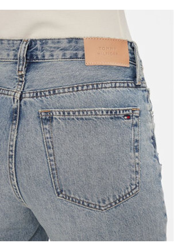 TOMMY HILFIGER - Tommy Hilfiger Jeansy Classic WW0WW40632 Niebieski Straight Fit. Kolor: niebieski