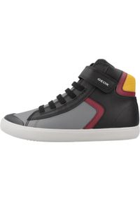 Tenisówki Geox Model J Gisli Kolor Czarny. Kolor: czarny. Materiał: syntetyk, tkanina. Sport: turystyka piesza