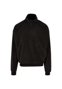 Urban Classics - Męska Bluza Polarowa Basic. Kolor: czarny. Materiał: polar. Sezon: zima #1