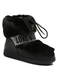 Love Moschino - LOVE MOSCHINO Śniegowce JA24202G0HJW0000 Czarny. Kolor: czarny. Materiał: materiał #7