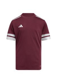 Adidas - Koszulka dla dzieci adidas Squadra 25. Kolor: czerwony, biały, wielokolorowy. Sport: piłka nożna