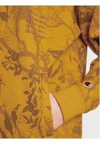 Champion Bluza All-Over Nature Print 217914 Żółty Baggy Fit. Kolor: żółty. Materiał: bawełna. Wzór: nadruk