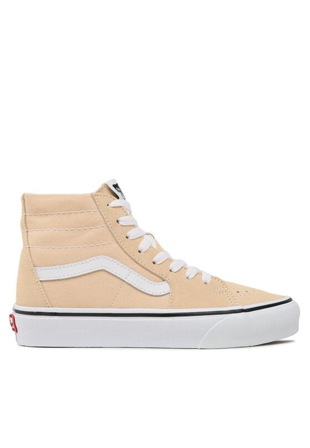 Vans Sneakersy Sk8-Hi Tapered VN0A5KRUBLP1 Beżowy. Kolor: beżowy. Materiał: zamsz, skóra