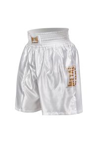 METAL BOXE - Angielskie spodenki bokserskie Metal Boxe Pro Line. Kolor: żółty, wielokolorowy, biały #1