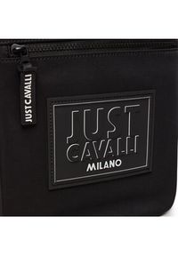 Just Cavalli Saszetka 76QA4B35 Czarny. Kolor: czarny. Materiał: materiał