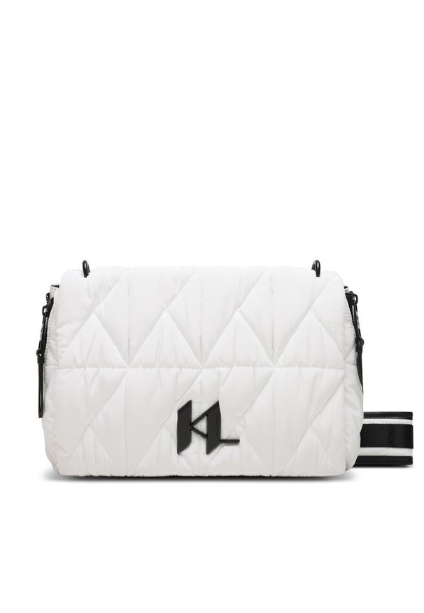 Karl Lagerfeld - Torebka KARL LAGERFELD. Kolor: biały