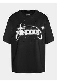 Mindout T-Shirt System Czarny Boxy Fit. Kolor: czarny. Materiał: bawełna #4