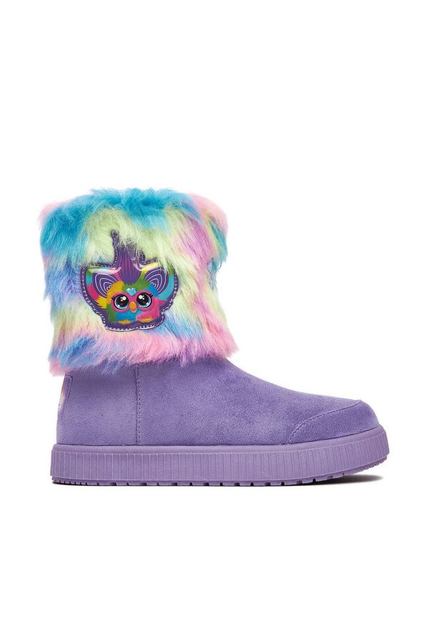Kozaki FURBY. Kolor: fioletowy