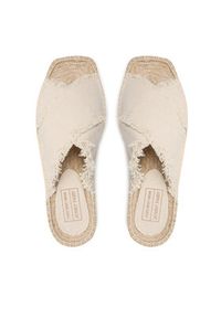 Jenny Fairy Espadryle HZF067-01 Beżowy. Kolor: beżowy. Materiał: materiał #7