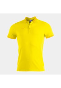 Koszulka polo do tenisa dla chłopców Joma Bali II. Typ kołnierza: polo. Kolor: żółty. Sport: tenis