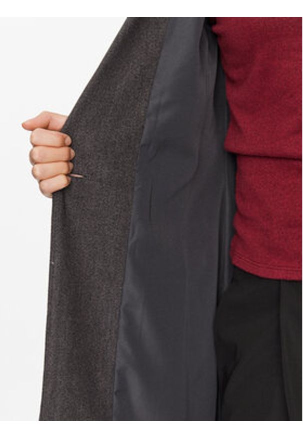 only - ONLY Płaszcz przejściowy Nancy 15292832 Szary Regular Fit. Kolor: szary. Materiał: syntetyk