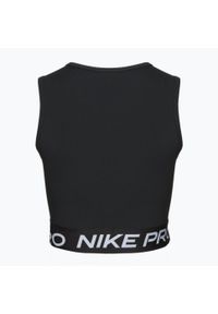 Tank top treningowy damski Nike Pro Dri-Fit. Kolor: czarny. Technologia: Dri-Fit (Nike)