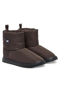 Tommy Jeans Śniegowce Tjw Snow Boot EN0EN02823 Brązowy. Kolor: brązowy. Materiał: materiał #3