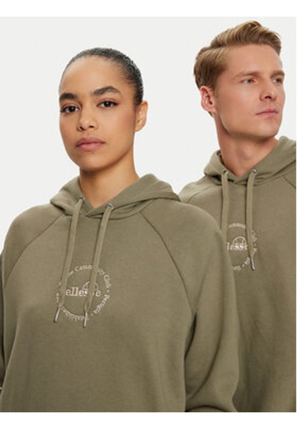 Ellesse Bluza Unisex Barcelona SHX21062 Zielony Regular Fit. Kolor: zielony. Materiał: bawełna