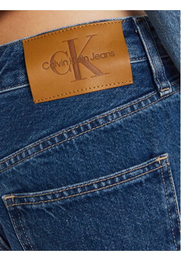 Calvin Klein Jeans Jeansy 90's J20J223996 Niebieski Loose Fit. Kolor: niebieski