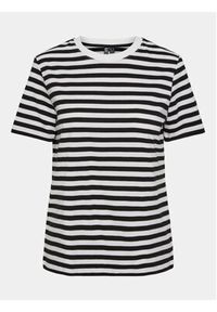 Pieces T-Shirt Ria 17146339 Czarny Regular Fit. Kolor: czarny. Materiał: bawełna #4