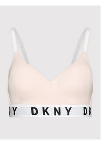 DKNY Biustonosz push-up DK4518 Różowy. Kolor: różowy. Materiał: bawełna. Rodzaj stanika: push-up