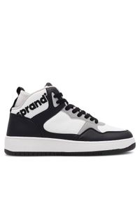 Sprandi Sneakersy HEAT MID MPRS-2022M03108-2 Czarny. Kolor: czarny. Materiał: materiał #1