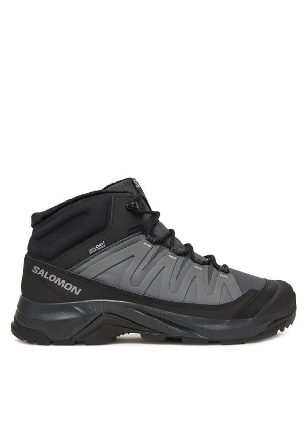 salomon - Salomon Trekkingi X-Adventure Coldrush Waterproof L47856000 Szary. Kolor: szary. Materiał: materiał. Sport: turystyka piesza