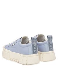 Tommy Jeans Sneakersy Tjw Flatform Chunky Sneaker EN0EN03036 Niebieski. Kolor: niebieski. Materiał: materiał #4