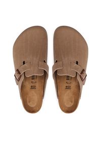 Birkenstock Klapki Boston Bs 960811 Beżowy. Kolor: beżowy. Materiał: skóra, nubuk #3