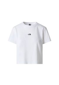 Koszulka damska The North Face Essentials Cutie 0A8GR1FN41 - biała. Kolor: biały. Materiał: bawełna. Długość rękawa: krótki rękaw. Długość: krótkie #1