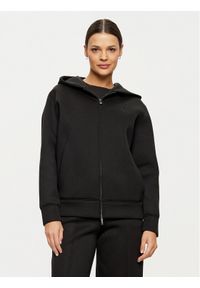 Calvin Klein Bluza K20K208087 Czarny Relaxed Fit. Kolor: czarny. Materiał: wiskoza #1