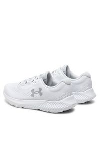 Under Armour Buty do biegania Ua W Charged Rogue 4 3027005-100 Biały. Kolor: biały. Materiał: materiał