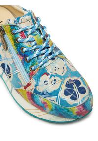 Laura Vita Sneakersy Delphine 46 Kolorowy. Materiał: skóra. Wzór: kolorowy #6