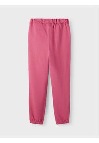 Name it - NAME IT Spodnie dresowe 13205914 Różowy Regular Fit. Kolor: różowy. Materiał: bawełna, dresówka #4