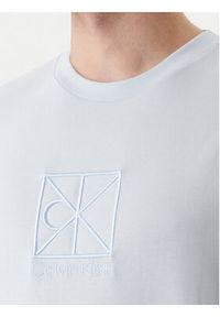 Calvin Klein T-Shirt Emblem Graphic LV14RF817G Błękitny Regular Fit. Kolor: niebieski. Materiał: bawełna #5