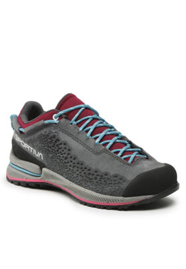 LA SPORTIVA - La Sportiva Trekkingi Tx2 Evo Leather W's 27X900314 Szary. Kolor: szary. Materiał: skóra, zamsz
