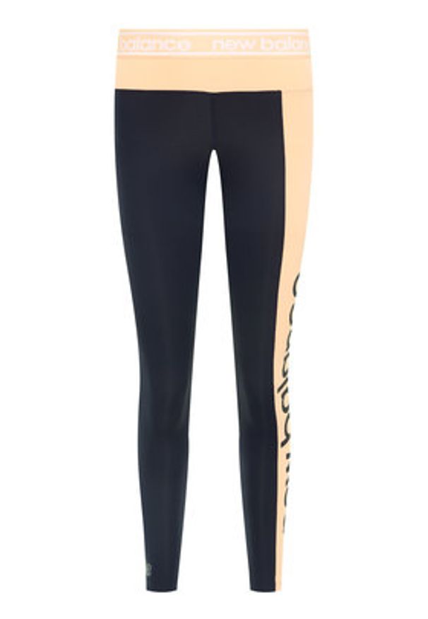 New Balance Legginsy 7.8 Tight WP01154 Kolorowy Fitted. Materiał: syntetyk. Wzór: kolorowy