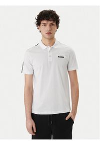 EA7 Emporio Armani Polo 7M001477 AF10375 U0002 Biały Regular Fit. Typ kołnierza: polo. Kolor: biały. Materiał: bawełna #1
