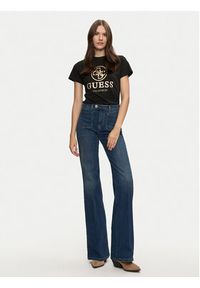 Guess T-Shirt Stacie V4BI00 I3Z14 Czarny Regular Fit. Kolor: czarny. Materiał: bawełna #5