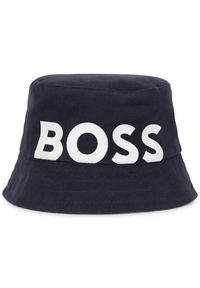 BOSS - Kapelusz Boss. Kolor: niebieski