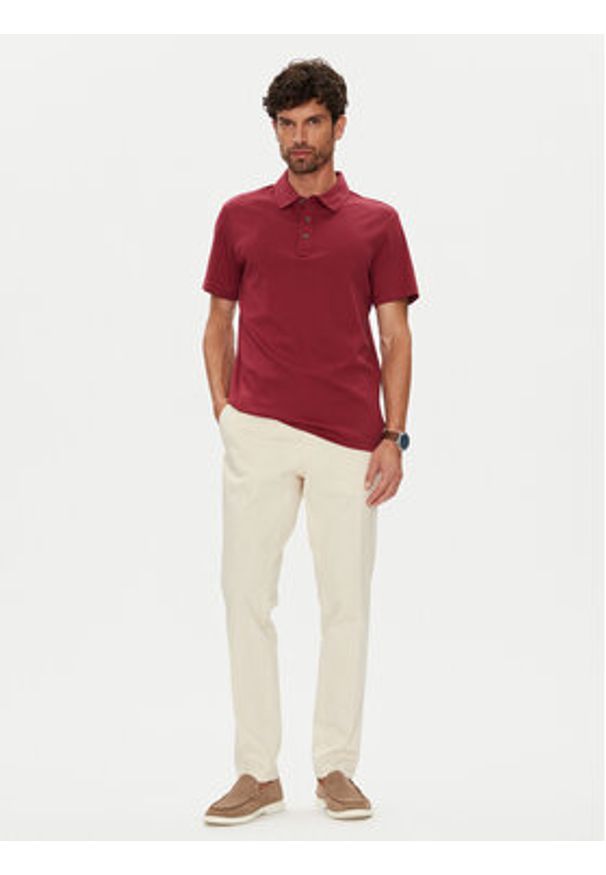 Michael Kors Polo CS15073C93 Różowy Regular Fit. Typ kołnierza: polo. Kolor: różowy. Materiał: bawełna