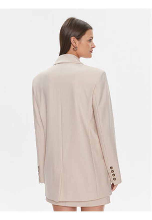 Herskind Marynarka Lilith 5010993 Beżowy Regular Fit. Kolor: beżowy. Materiał: syntetyk
