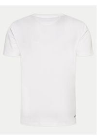 La Martina T-Shirt YMR305 JS324 Biały Regular Fit. Kolor: biały. Materiał: bawełna