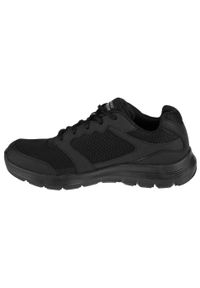 skechers - Buty do chodzenia męskie Skechers Flex Advantage 40. Zapięcie: sznurówki. Kolor: czarny. Materiał: materiał, syntetyk, tkanina. Szerokość cholewki: normalna. Sport: turystyka piesza