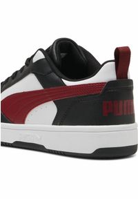 Puma - Buty do chodzenia męskie PUMA Rebound V6 Low. Zapięcie: sznurówki. Kolor: biały, czerwony, wielokolorowy. Materiał: syntetyk, materiał. Szerokość cholewki: normalna. Sport: turystyka piesza