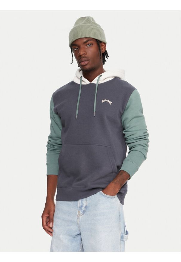 Billabong Bluza Arch Block Po EBYFT00155 Niebieski Regular Fit. Kolor: niebieski. Materiał: bawełna
