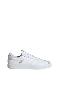 Adidas - Buty VL Court 3.0. Kolor: biały, szary, wielokolorowy. Materiał: skóra, syntetyk