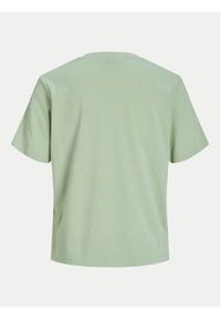 JJXX T-Shirt Annie 12255655 Zielony Regular Fit. Kolor: zielony. Materiał: bawełna #7