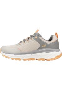 skechers - Buty SKECHERS DLUX JOURNEY Szary. Kolor: szary. Materiał: syntetyk, tkanina. Model: Skechers Sport. Sport: turystyka piesza